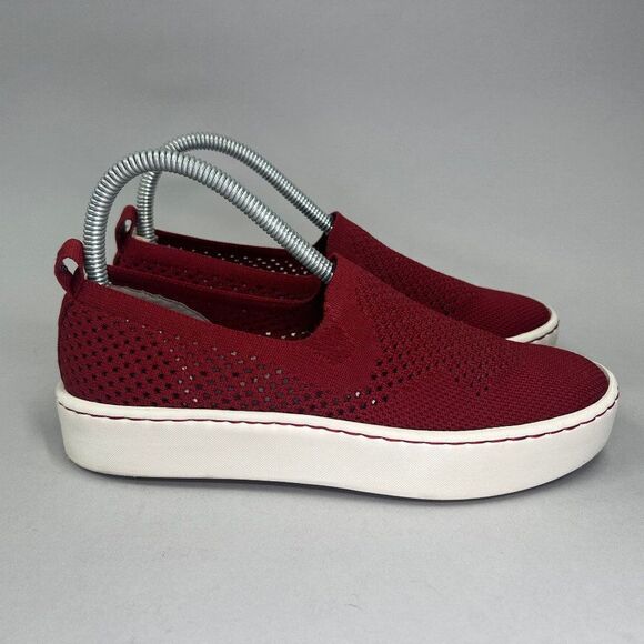 Born Women's Size 6 Solstice Scarlet Knit Fabric Slip On Shoes - Picture 1 of 11